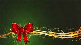 4K Xmas Ribbon