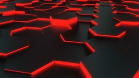 Hexagon Red