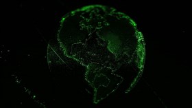 4K HD Earth Hologram Green 2pk