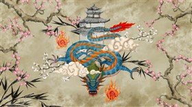 Chinese Dragon Painting 04