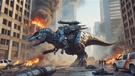 4K Dino Warrior