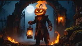 4K Mr. Pumpkin Head