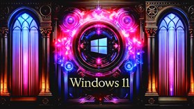 4K Win11 Gothic Neon