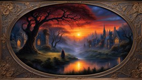 4K Framed Scape