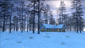 Snowing