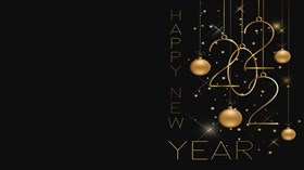 Happy 2022 Gold 