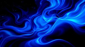 4K Blue Swirl