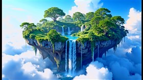 4K Sky Falls