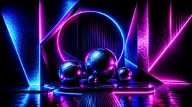 4K Dark Neons