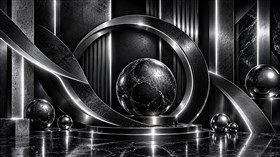 4K Black Marble