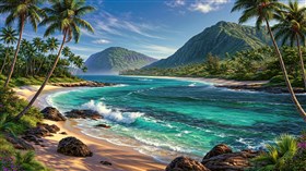 4K Hawaiian Island