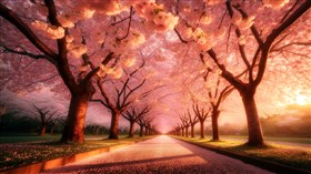 Cherry Blossom Road