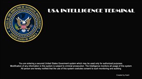 USA Intelligence terminal