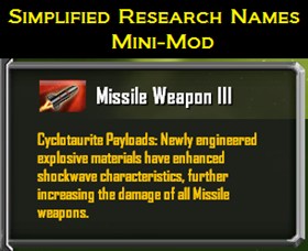 Simplified Research Names Mini-Mod (for Rebellion)