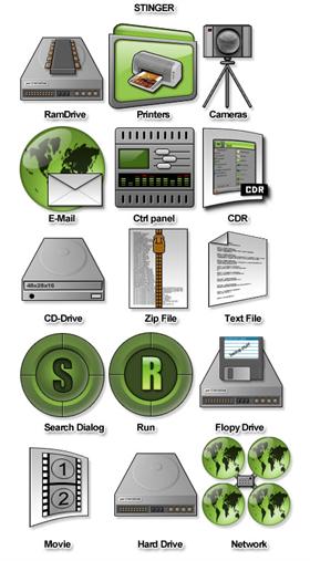 Stinger Icons