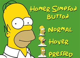 Homer Simpson Button