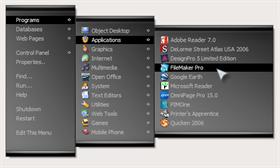Dark Tubular RightClick Menu