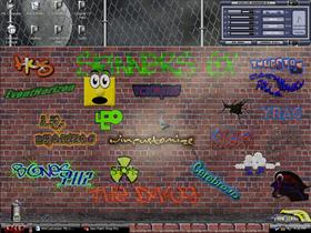 grafitti war