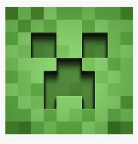 Minecraft Creeper Start Button