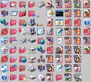 Red XP Folders