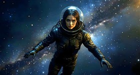 a trip to outer space