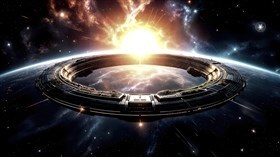 Circular space station