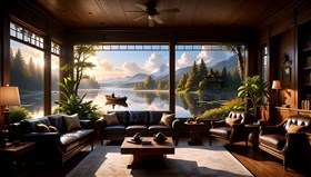 Interior living room