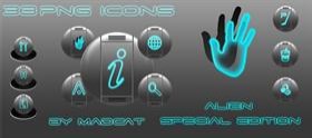 Alien se dock icons glow