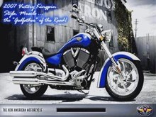 Victory Kingpin Motorcycle
