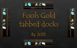Fools Gold Tabbed Docks