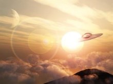 Sunset UFO