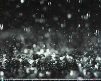 falling rain