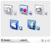 Free Social Icons Part A