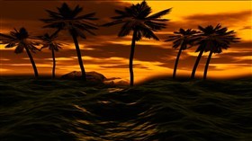 Sunset at the Island