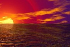 Alien Sunset