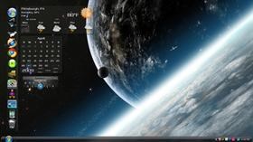 Outer Space View