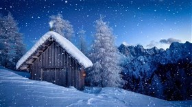 Snowy Mountain Cabin