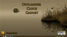 Outlander Clock Gadget
