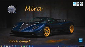 Mira Clock Gadget