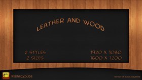 Leather and Wood