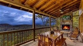 Rainy Deck