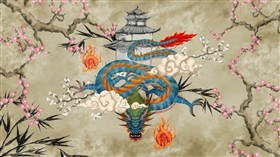 Chinese Dragon Painting 04