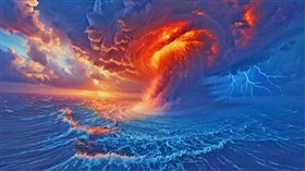 4K Stormy Seas