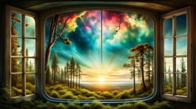 4K Magic Window View