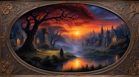 4K Framed Scape