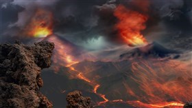 4K Volcano
