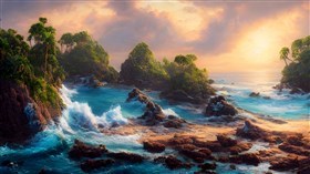 4K Rocky Shores