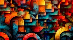 4K Abstract 7574