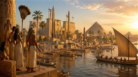 4K Egyptian Port