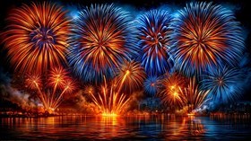 4K Fireworks